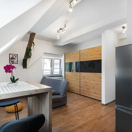 Charming 1-bedroom Loft In Siska District ليوبليانا